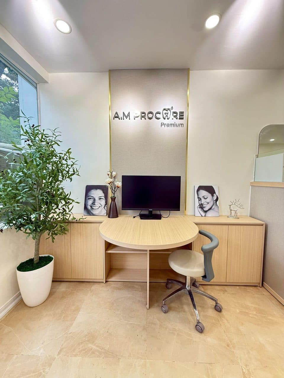 Professional clinical environment and structured patient care
